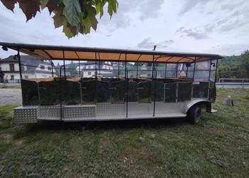 Przyczepa do przewozu osób (tiny house rama 6m, linijka myśliwska, Bonanza)