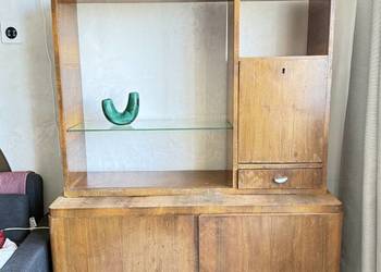 Kredens biblioteczka szafka lata 50 meble PRL