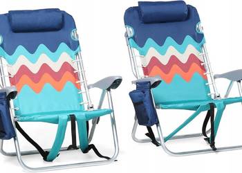 Fotele , krzesło , leżak kempingowe HIGH POINT SPORTS składane zestaw 2 szt