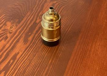 Stara oprawka mosiężna gwint E27