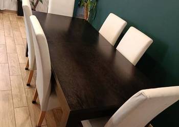 Stół z krzesłami komplet