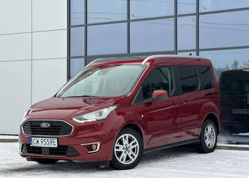Ford Tourneo Connect 1Ręka SalonPL 2kpl.opon Kamera Panorama Asystent Grza…