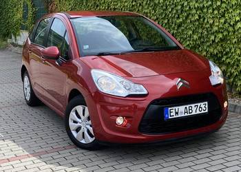 Bordowy Citroen C3  2010r. 1.4 benzyna 75KM, 159tys km, Idealny od 1WŁ