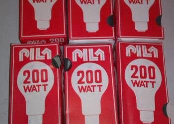 Żarówka Tradycyjna Zwykła PIŁA - MADE IN POLAND 200W E27 przezroczysta
