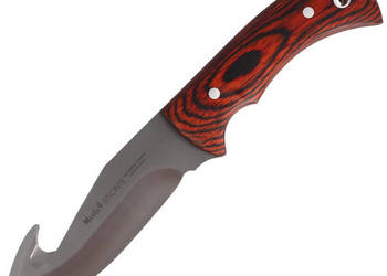 Nóż Muela Bisonte-11R Pakka Wood, Satin X50CrMoV15