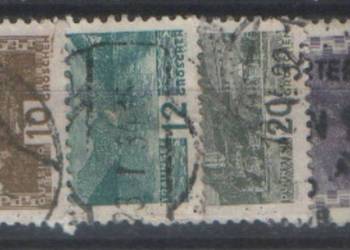 Zn. Austria Mi 530, 1, 3, 5 kas 1932