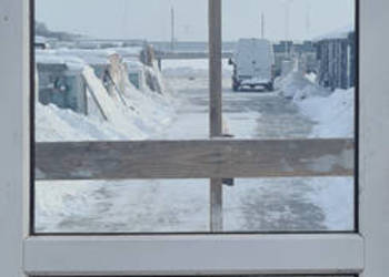 OKNA KacprzaK Witryna 75X225 FIX Używany PCV Plastikowy