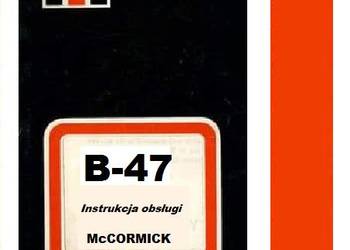 Instrukcja obsługi B-47 B47 McCormick International prasa 440 b46
