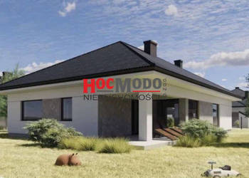 Nowoczesny dom z ogrodem i tarasem