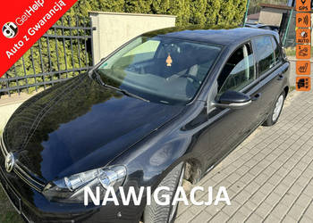 Volkswagen Golf TDI, nawigacja, czujniki przód i tył, niski przebieg, isof…