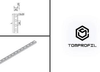 Ceownik perforowany 40x20x1,2mm/3mb OCYNK- 23.70 ZŁ/SZT.NETTO