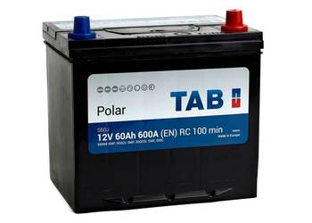 Akumulator 60Ah 600A TAB POLAR S JAPAN Prawy Plus DARMOWY DOWOZ