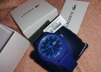 Zegarek Lacoste NOWY z metką (pudełkiem itd., folią na tarczy). Unisex