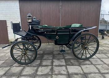 Powóz Konny typu Lando Bryczka Landauer Kareta