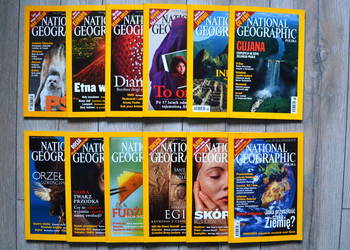 National Geographic - Rocznik 2002. Komplet - 12 numerów