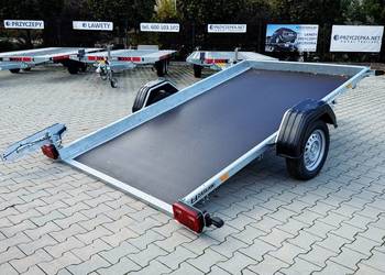 Zasław MT300 Przyczepka uchylna do quada / platforma DMC 750kg 2,9m x 1,66m
