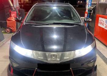 Honda civic VIII gen czarna sprawna UFO