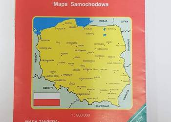Kompas Polska mapa samochodowa wydanie I