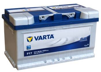 Akumulator 80Ah 740A EN VARTA Blue Dynamic F17