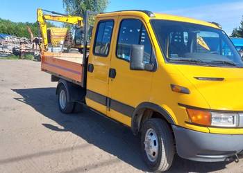IVECO DAILY 2.8 Wywrotka Dubel kabina 7 miejsc hak