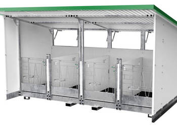 Flex 4 hybrydowy domek dla cieląt budka dla cieląt iglo CalfOTel