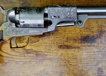 Rewolwer czarnoprochowy Colt Dragoon 1848