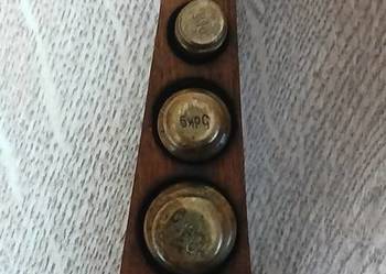 Stare odważniki do wagi