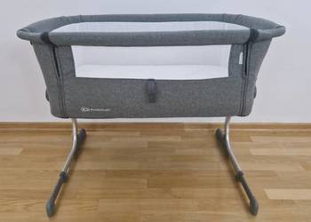 Łóżeczko Dostawne Kinderkraft 2w1 UNO Szare