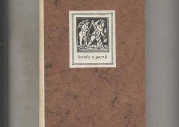 Strofy o poezji Antologia