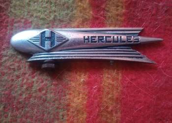 Stary emblemat,znaczek rowerowy/motocyklowy HERCULES/mało spotykany
