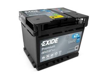 Akumulator 47Ah 450A Exide Premium - DARMOWY DOWÓZ I WYMIANA