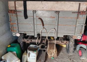 Przyczepka drewniana