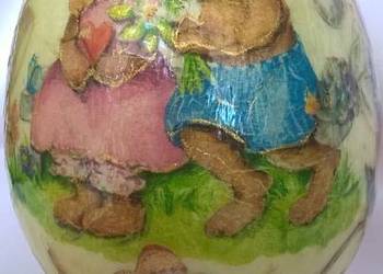 jajko pisanka styropian Wielkanoc 15 cm rękodzieło okazja !