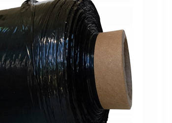 Folia pre-stretch czarna 1,7 kg, tylko 3 gr za metr folii!
