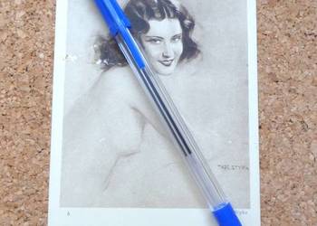 [F] Tadeusz Styka Rudowłosa kobieta Femme rousse przed 1914