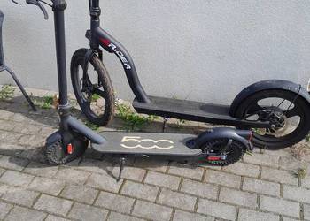 2 hulajnogii elektryczne