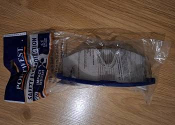 Okulary ochronne przezroczyste specjalne  PW33 blue.