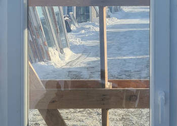 OKNA KacprzaK 78X154 OKNO Używane Plastikowe PCV