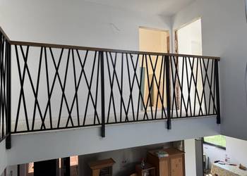 Schody metalowe Balustrada poręcz barierka