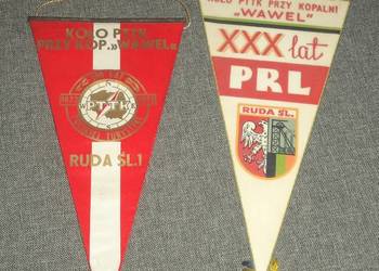Kopalnia KWK Wawel Ruda Śląska - proporczyk PTTK
