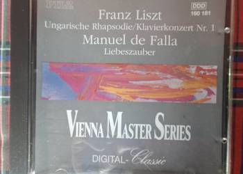 Franz Liszt Manuel de Falla Vienna Master Series CD