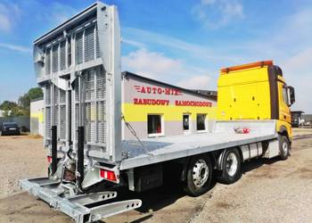MAN MERCEDES auto laweta najazd z wjazdem hydraulicznym DMC 26000 kg PRODUC