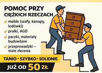 Przeprowadzki - Wnoszenie mebli, wywóz na PSZOK