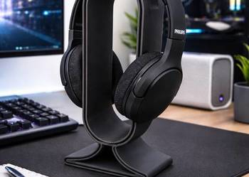 Stojak na słuchawki uniwersalny biały albo szary