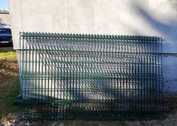 Przesło 3D Ogrodzenie panelowe zielone 1.53m