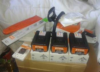 Nowa pilarka akumulatorowa STIHL MSA 200 C 3 akumulatory pila