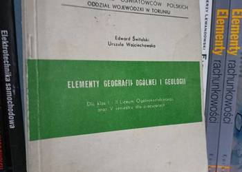Elementy geografii ogólnej i geologii Świtalski używane okaz Elementy geografii ogólnej i geologii Świtalski używane okaz