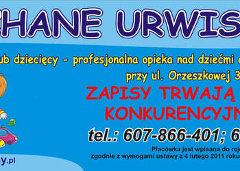 ŻŁOBEK – KLUB DZIECIĘCY KOCHANE URWISY