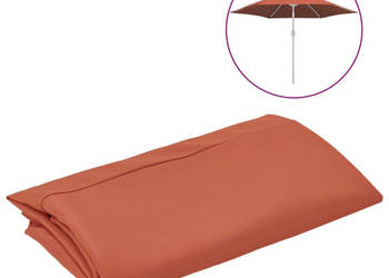 Pokrycie do parasola ogrodowego terakotowe 300 cm WM-313801