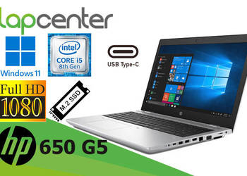 HP ProBook 650 G5 I5-8gen 8GB RAM 256SSD W11P FHD - LapCenter.pl